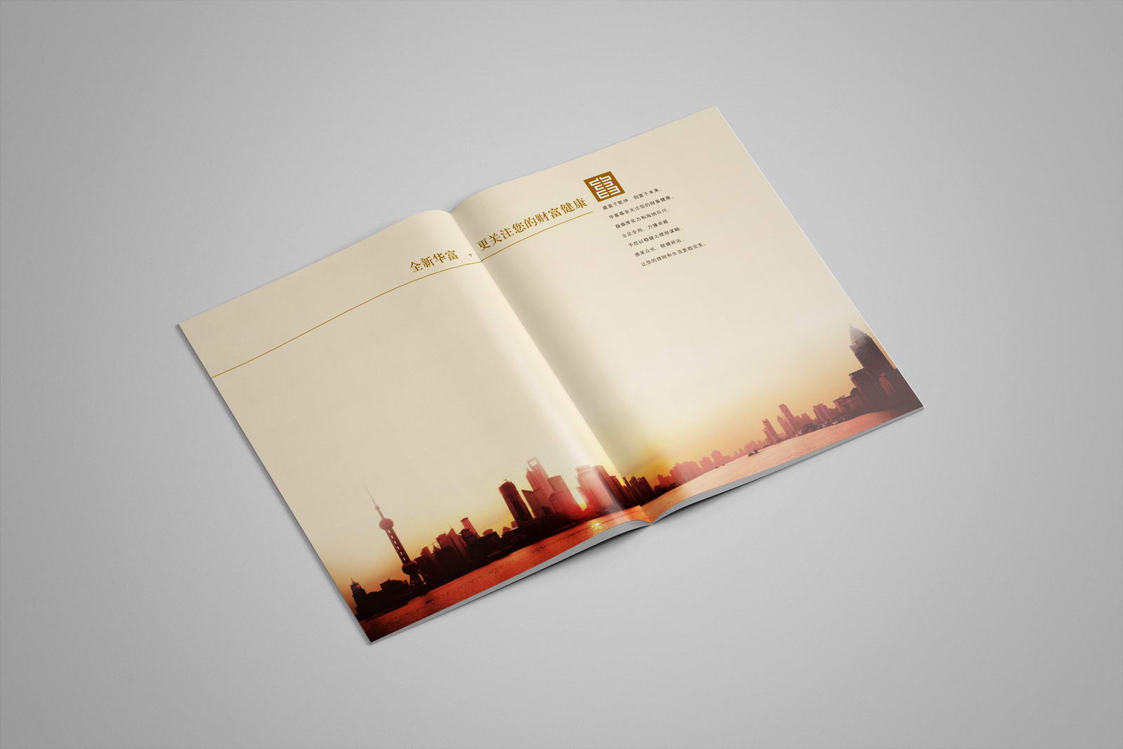 長沙金融畫冊設計